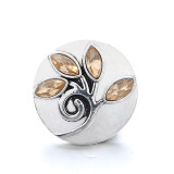 20MM  design Rhinestone  Metal snap buttons