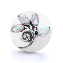 20MM  design Rhinestone  Metal snap buttons