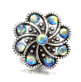 20MM  design Rhinestone  Metal snap buttons