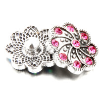 20MM  design Rhinestone  Metal snap buttons