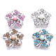 20MM  design Rhinestone  Metal snap buttons