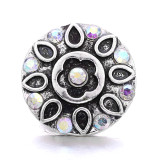 20MM  design Rhinestone  Metal snap buttons