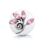20MM  design Rhinestone  Metal snap buttons