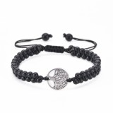 14 styles Tree of Life Natural Stone Bracelet Woven Double Layer Turquoise Crystal Bracelet Wrapped Yoga Bead Bracelet