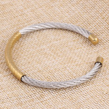 stainless steel cable bracelet