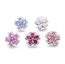 20MM  design Rhinestone  Metal snap buttons