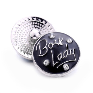 20MM  design Rhinestone  Metal snap buttons