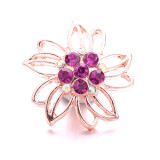 20MM  design Rhinestone  Metal snap buttons