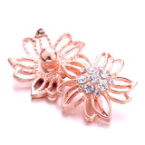20MM  design Rhinestone  Metal snap buttons