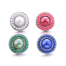 20MM  design beads  Metal snap buttons