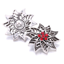 20MM  design Rhinestone  Metal snap buttons