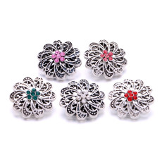 20MM  design Rhinestone  Metal snap buttons