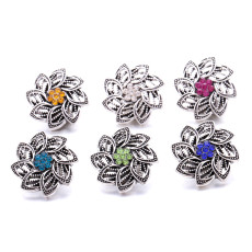 20MM  design Rhinestone  Metal snap buttons