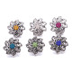20MM  design Rhinestone  Metal snap buttons