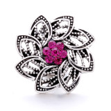 20MM  design Rhinestone  Metal snap buttons