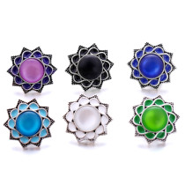 20MM  design Rhinestone  Metal snap buttons