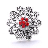 20MM  design Rhinestone  Metal snap buttons