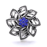 20MM  design Rhinestone  Metal snap buttons
