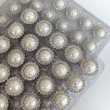 20MM  pearl golden silver  snap buttons