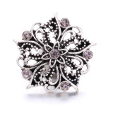 20MM  design Rhinestone  Metal snap buttons