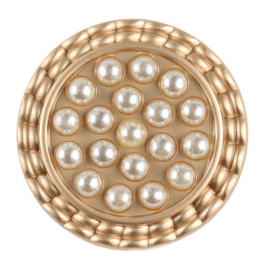 20MM  pearl golden silver  snap buttons