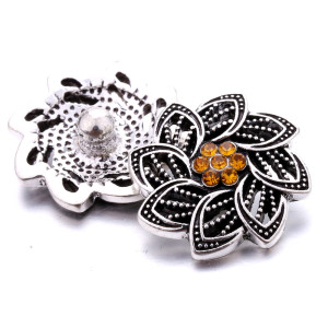 20MM  design Rhinestone  Metal snap buttons