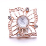 20MM  design Rhinestone  Metal snap buttons