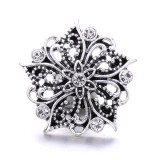 20MM  design Rhinestone  Metal snap buttons