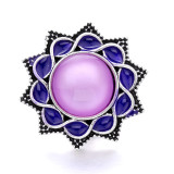20MM  design Rhinestone  Metal snap buttons