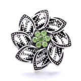 20MM  design Rhinestone  Metal snap buttons