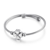 Shell Heart Stainless Steel Bracelet love
