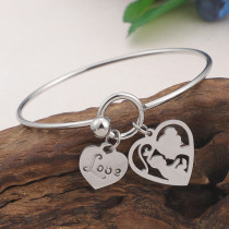 stainless steel bracelet love love mother's day gift