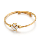 Shell Heart Stainless Steel Bracelet love