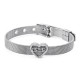 Love Strap Simple Heart Letter Stainless Steel Bracelet Mother's Day Gift