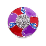 20MM  design Rhinestone  Metal snap buttons