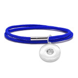 milan rope bracelet couple buckle double layer fit18&20MM  snaps jewelry