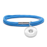 milan rope bracelet couple buckle double layer fit18&20MM  snaps jewelry