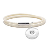 milan rope bracelet couple buckle double layer fit18&20MM  snaps jewelry