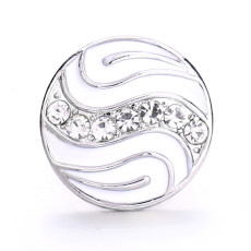 20MM  design Rhinestone  Metal snap buttons