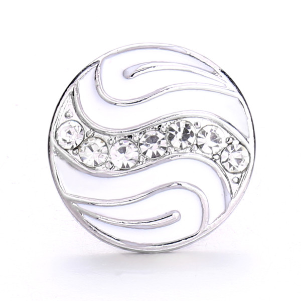 20MM  design Rhinestone  Metal snap buttons