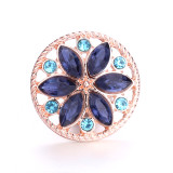20MM  design Rhinestone  Metal snap buttons