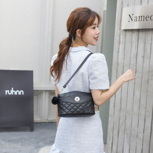 New Ladies Handbag Fashion One Shoulder Messenger Bag fit 18mm snap button jewelry