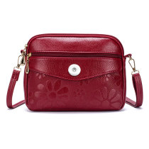 Fresh Print Shoulder Bag Waterproof Crossbody Messenger Bag fit 18mm snap button jewelry