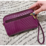 Mini small satchel popular plaid messenger bag simple shoulder hand grab coin purse fit 18mm snap button jewelry