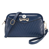 Mini small satchel popular plaid messenger bag simple shoulder hand grab coin purse fit 18mm snap button jewelry