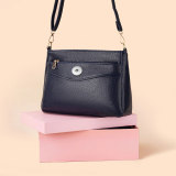 new crossbody shoulder bag large capacity soft leather fit 18mm snap button jewelry