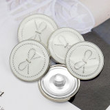 20MM round bow enamel metal  snap buttons