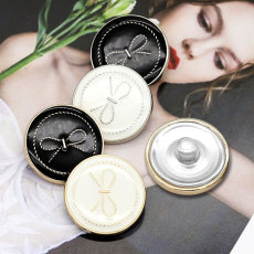 20MM round bow enamel metal  snap buttons