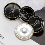 20MM round bow enamel metal  snap buttons