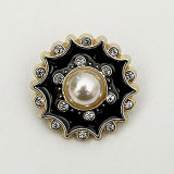 20MM pearl enamel metal  snap buttons